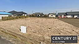 静かな場所にある南向きの土地です