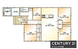 南横市の静かな場所に新築平家建てが出ました