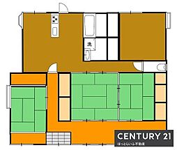 乙房町の平屋建て中古住宅　眺望良好の立地です