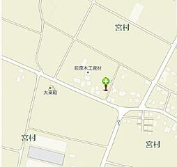 日豊本線三股駅徒歩34分、平坦な角地で建設自由度大