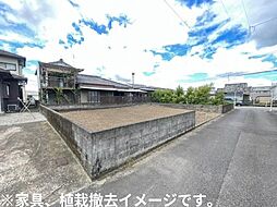 日当たりのよい角地にある土地です