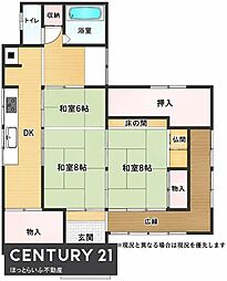 ゆったりとした間取の中古物件です