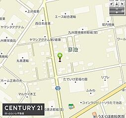 大きな運動公園が近くにある便利な土地
