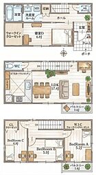新築　西区新福寺町1丁目　2号棟　2期