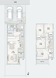 新築戸建　名古屋市瑞穂区白砂町2丁目　2号棟