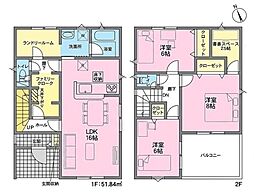 安城市小川町 新築戸建 全3棟 2号棟