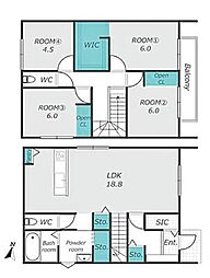 岡崎市大和町 新築戸建 全1棟