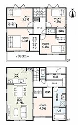 豊田市西中山町 新築戸建 全6棟 1号棟