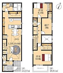 豊田市住吉町 新築戸建 全2棟 1号棟