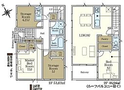 岡崎市本宿台 新築戸建 全5棟 5号棟