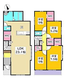 豊田市細谷町 新築戸建 全6棟 2号棟