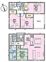 岡崎市中島町 新築戸建 全3棟 3号棟