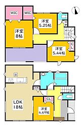 刈谷市小垣江町 新築戸建 全2棟 1号棟