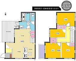 岡崎市稲熊町四丁目 新築戸建 全2棟 B棟