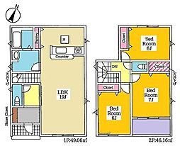 豊田市水源町 新築戸建 全3棟 2号棟
