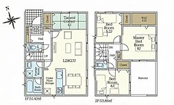 知立市逢妻町 新築戸建 全2棟 1号棟