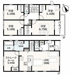 西尾市錦城町 新築戸建 全3棟 1号棟