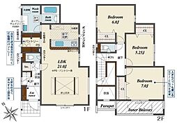 岡崎市福岡町 新築戸建 全5棟 5号棟