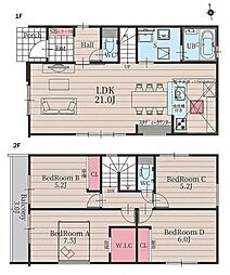 刈谷市高津波町 新築戸建 全3棟 3号棟