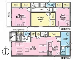 豊田市明和町 新築戸建 全2棟 1号棟