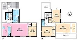 知多市八幡 新築戸建 全2棟 2号棟