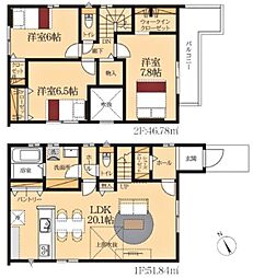 豊田市畝部東町 新築戸建 全2棟 2号棟