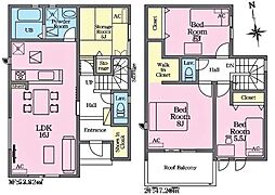 豊田市平山町 新築戸建 全2棟 1号棟