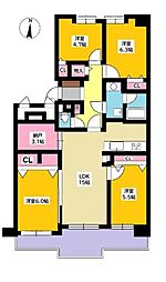 コープ野村新安城Ａ棟