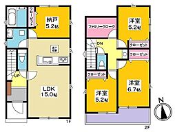 蒲郡市上本町 新築戸建 全6棟 2号棟
