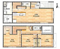 蒲郡市清田町 新築戸建 全6棟 F号棟