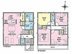 岡崎市上地町 新築戸建 全2棟 2号棟