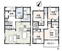豊橋市東脇4丁目　新築戸建　全6棟　2号棟