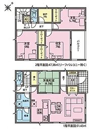 安城市二本木新町 新築戸建 全2棟 2号棟