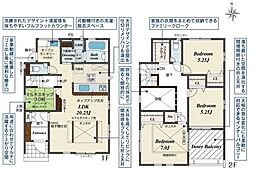 刈谷市半城中町 新築戸建 全2棟 1号線