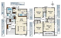 刈谷市半城中町 新築戸建 全2棟 2号線