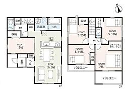 蒲郡市三谷町東 新築戸建 全2棟 1号棟