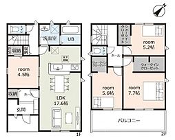 豊田市荒井町寿田 新築戸建 全3棟 2号棟