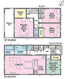 大府市朝日町 新築戸建 全5棟 3号棟