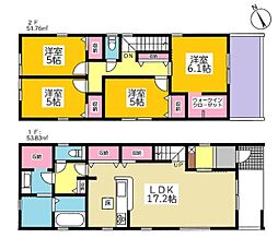 安城市城南町 新築戸建 全2棟 1号棟