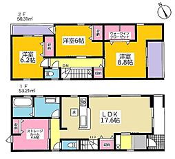 安城市城南町 新築戸建 全2棟 2号棟