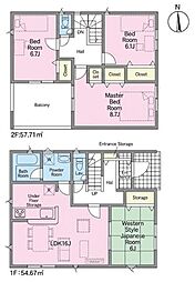 豊田市井上町 新築戸建 全5棟 4号棟