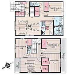 岡崎市六名南 新築戸建 全1棟