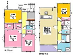 安城市今池町 分譲戸建 全2棟 1号棟