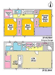 知立市昭和 新築戸建 全2棟 1号棟