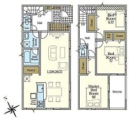 東海市富貴ノ台 新築戸建 全6棟 1号棟