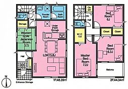 岡崎市細川町 新築戸建 全2棟 2号棟