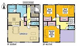 豊川市大崎町 新築戸建 全4棟 1号棟