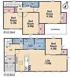 豊川市国府町 新築戸建 全2棟 2号棟
