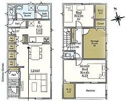 東海市富木島町 新築戸建 全2棟 1号棟