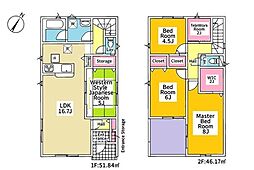 岡崎市細川町 新築戸建 全2棟 2号棟